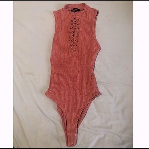 Ribbed Bodysuit